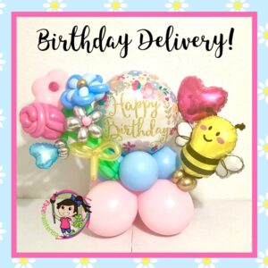 Spring Themed Birthday Balloons Gifts