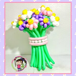 Easter flower 2 dozen daisy flower balloon bouquet